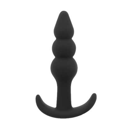 Plug anal perlé en silicone