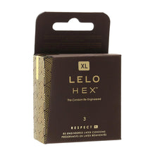 Condoms Lelo Hex Respect XL paquet de 3