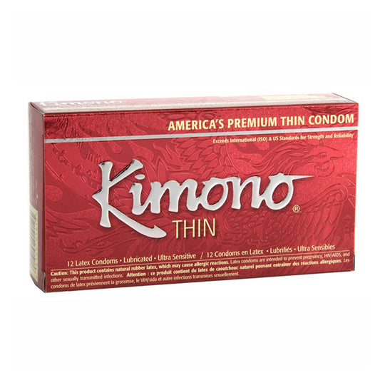 Condoms Kimono Thin paquet de 12