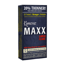 Condoms Kimono Maxx Large Flare paquet de 12