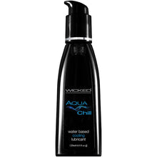 Lubrifiant à base d'eau Wicked Aqua Chill 120mL