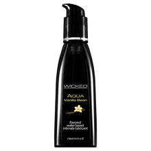 Lubrifiant aromatisé Wicked Aqua Vanilla Bean 120mL