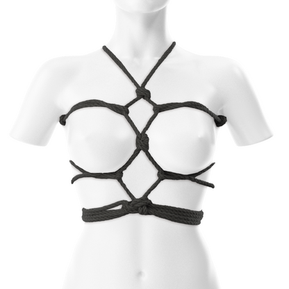 Corde de bondage en fibres naturelles