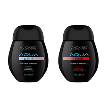 Lubrifiant à base d'eau Wicked Sensation Kit Chill & Heat 2x45mL