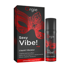 Gel de masturbation vibrant chauffant Orgie Sexy Vibe! Hot 15mL