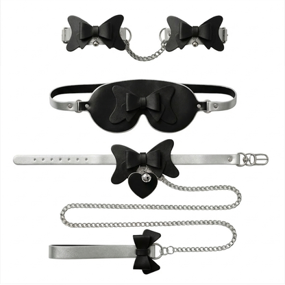 Dainty submission set with bows and bells 