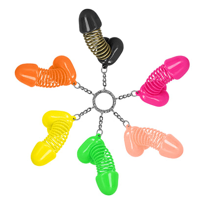Porte-clés pénis slinky