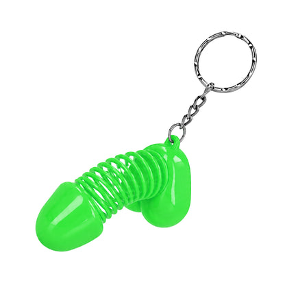 Porte-clés pénis slinky