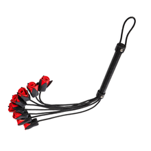 Romantic whip with small roses