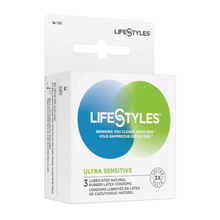 Condoms LifeStyles Ultra Sensibles paquet de 3