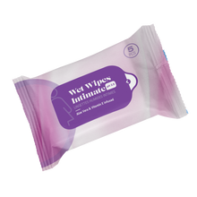 Lingettes intimes pour femme pH équilibré 3.5
