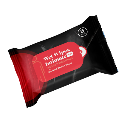 Lingettes intimes pour homme pH équilibré 5.5