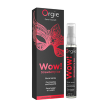 Vaporisateur pour sexe oral Orgie Wow! Bucal Spray Strawberry Ice 10mL