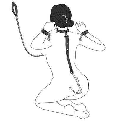 Ensemble de positionnement avec crochet anal